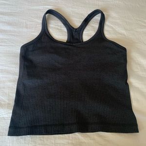 Lululemon Ebb To Street Tank Black (Cropped*)
